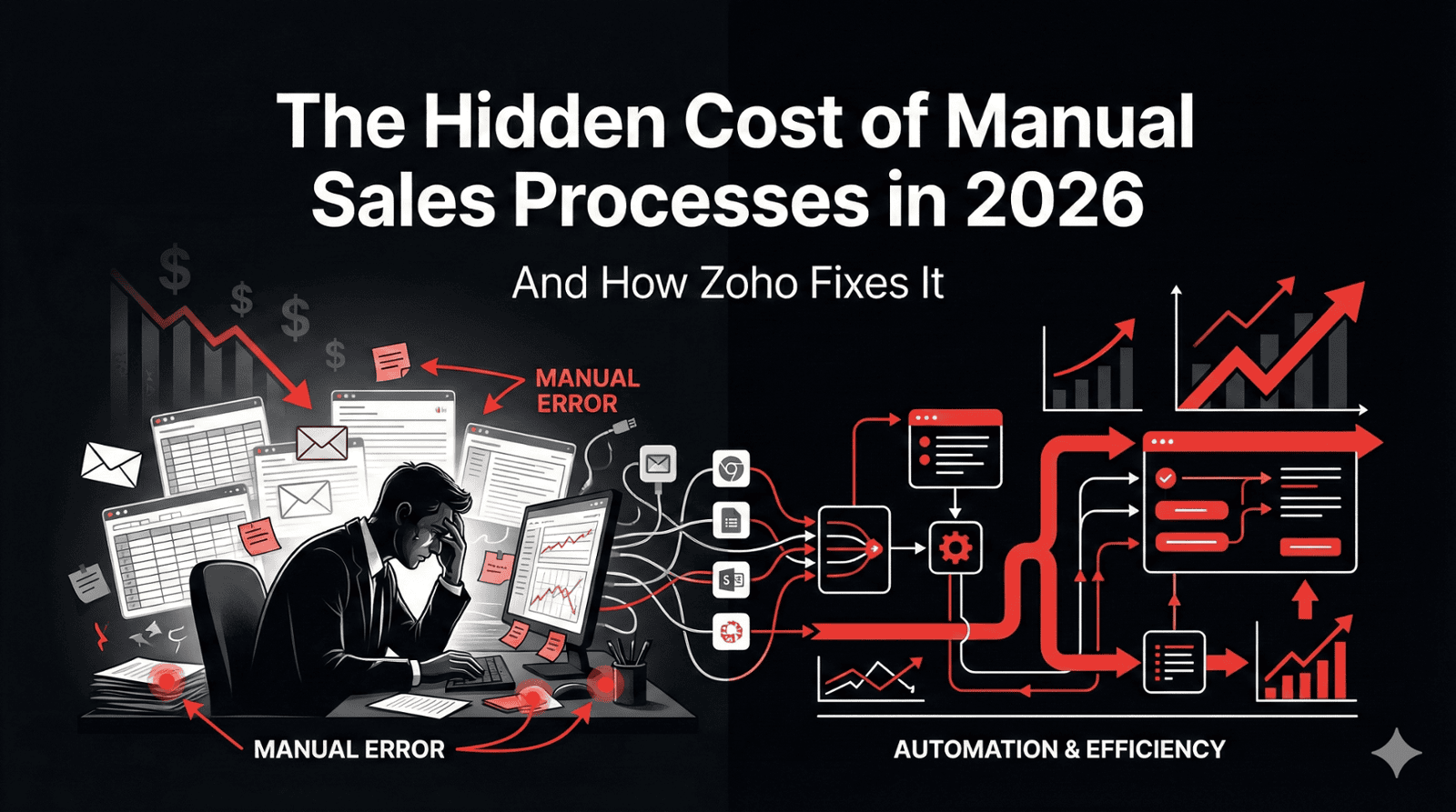 The Hidden Cost of Manual Sales Processes in 2026 (And How Zoho Fixes It)